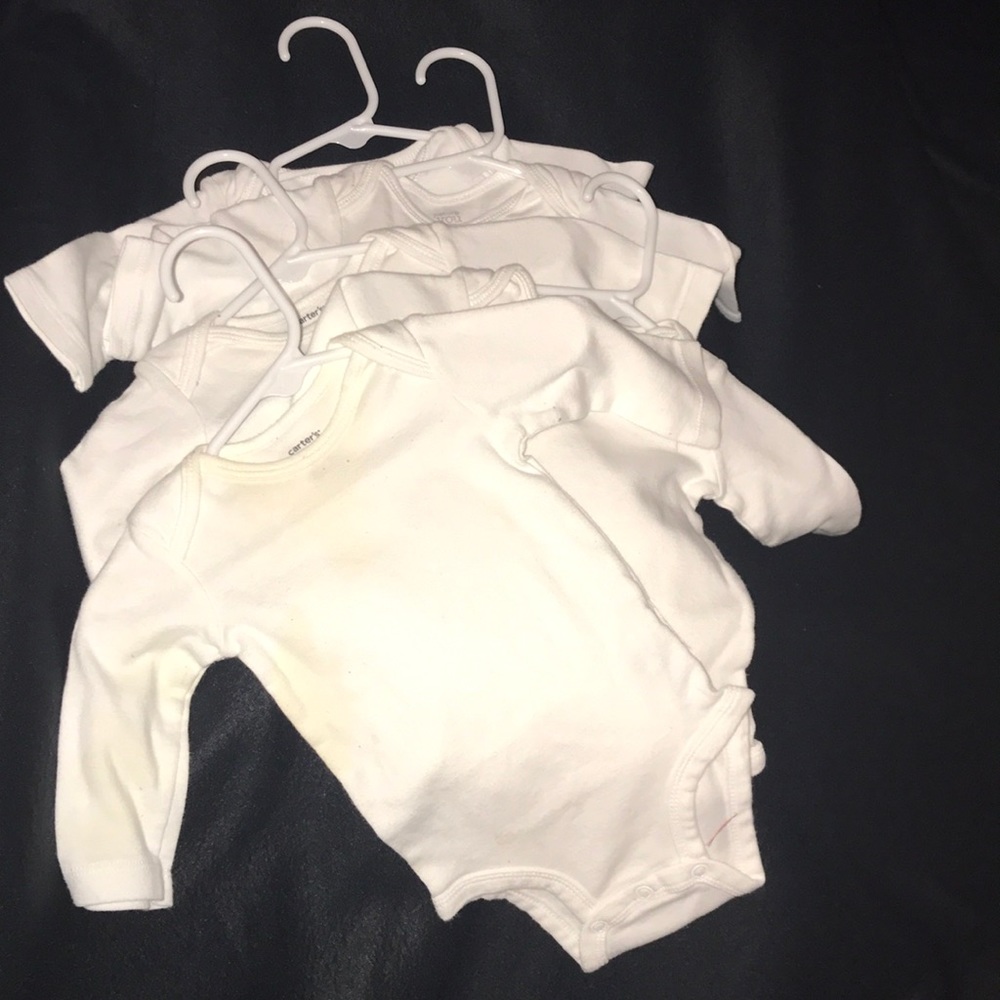 Carter’s 3M Long Sleeve Onesies